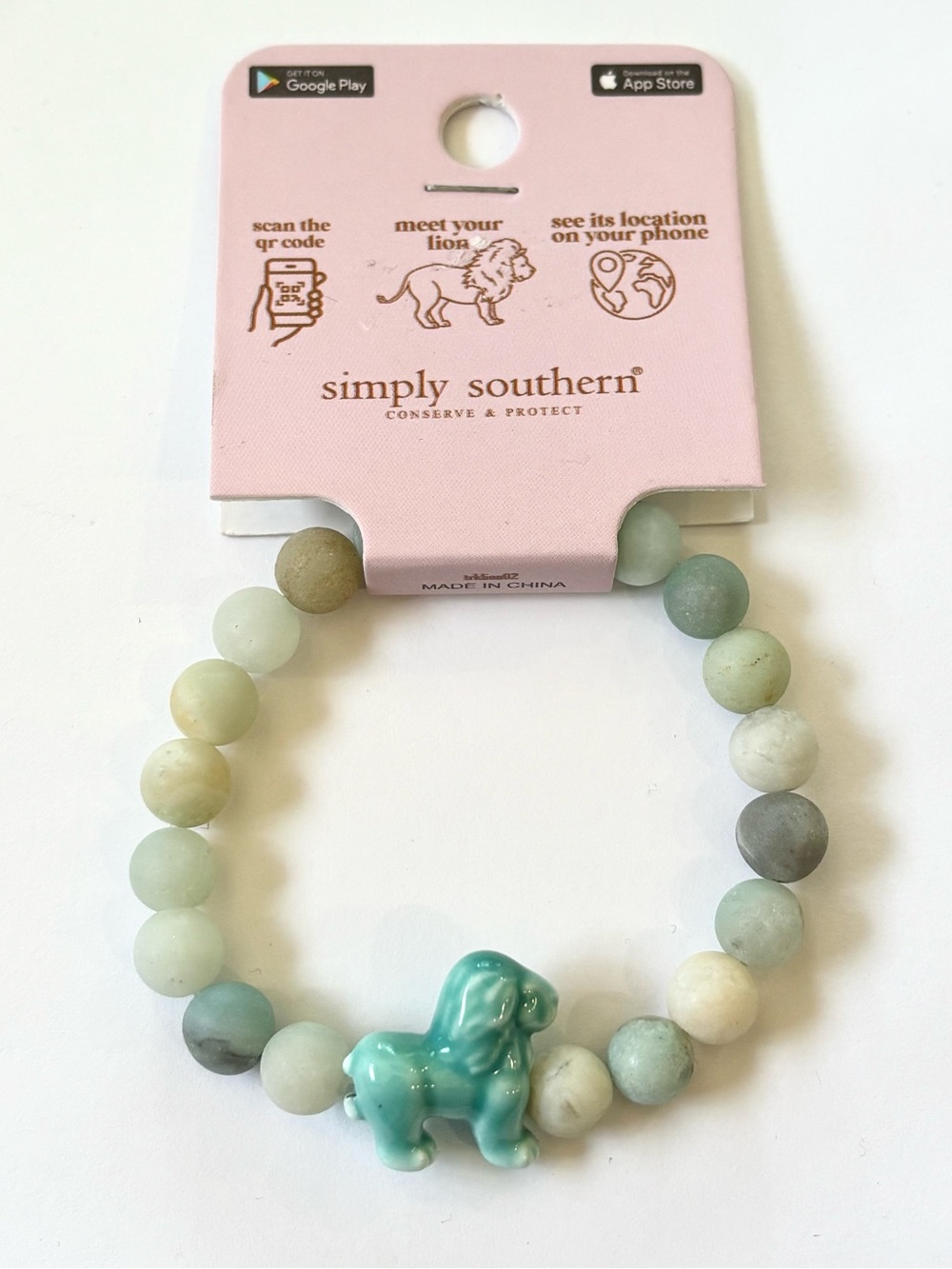 Simply Southern Lion Track Bracelet